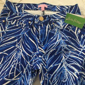 Lilly Pulitzer South Ocean Skinny Crop Jeans NWT
